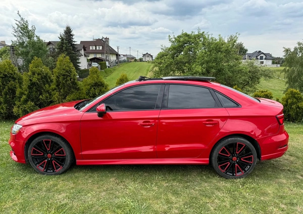 Audi A3 cena 56900 przebieg: 78430, rok produkcji 2017 z Tarczyn małe 667